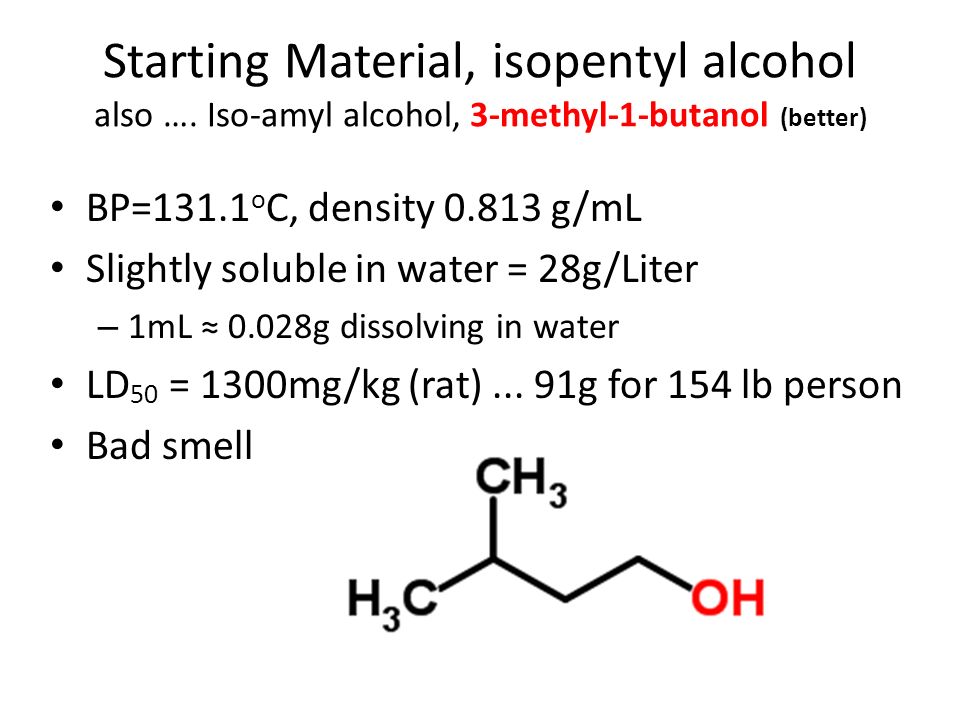 Pavia Experiment 14a Starting materials – Solubility, ionization, LD 50  Product properties – Solubility, boiling point, ionization Reactions –  Overall. - ppt download