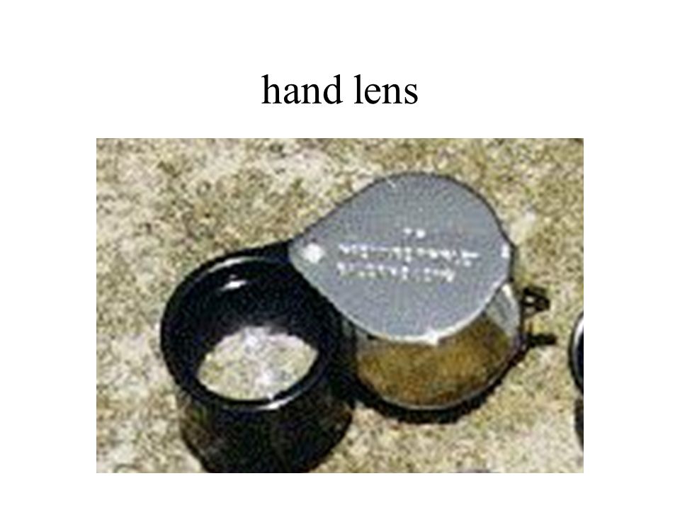 hand lens