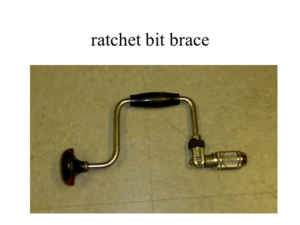 ratchet bit brace