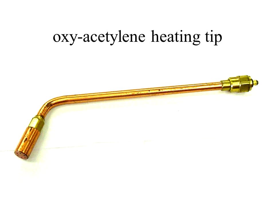 oxy-acetylene heating tip