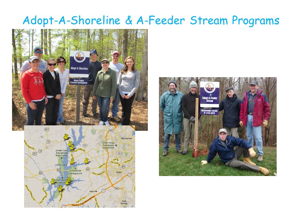 Adopt-A-Shoreline & A-Feeder Stream Programs