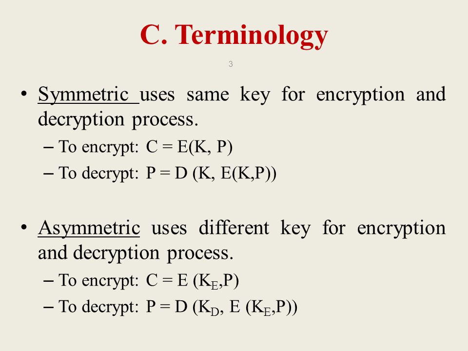 Cpit 425 Chapter Three Symmetric Key Cryptography Ppt Download