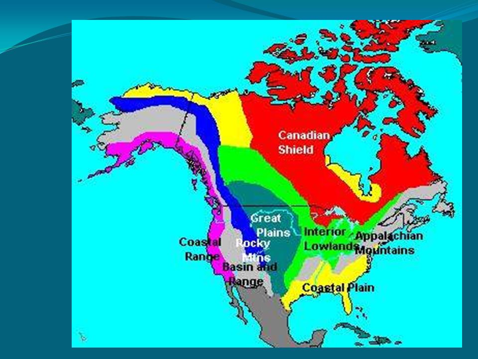 Древней североамериканской платформе в рельефе соответствуют. Тектоника Северной Америки карта. Канадский щит на карте Северной Америки. Канадский щит на Северной Америки тектоническая. Северо-американская платформа на карте.