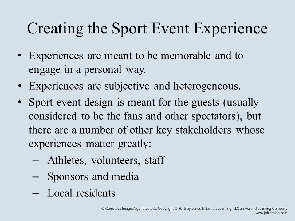 Chapter 6 Designing the Event Experience. Chapter Objectives 1.Clearly  define the characteristics of the event experience 2.Recognize the  importance of. - ppt download