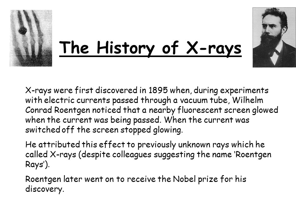 X Ray Tube Hard X Rays Detected By Fluorescent Screen Lecture