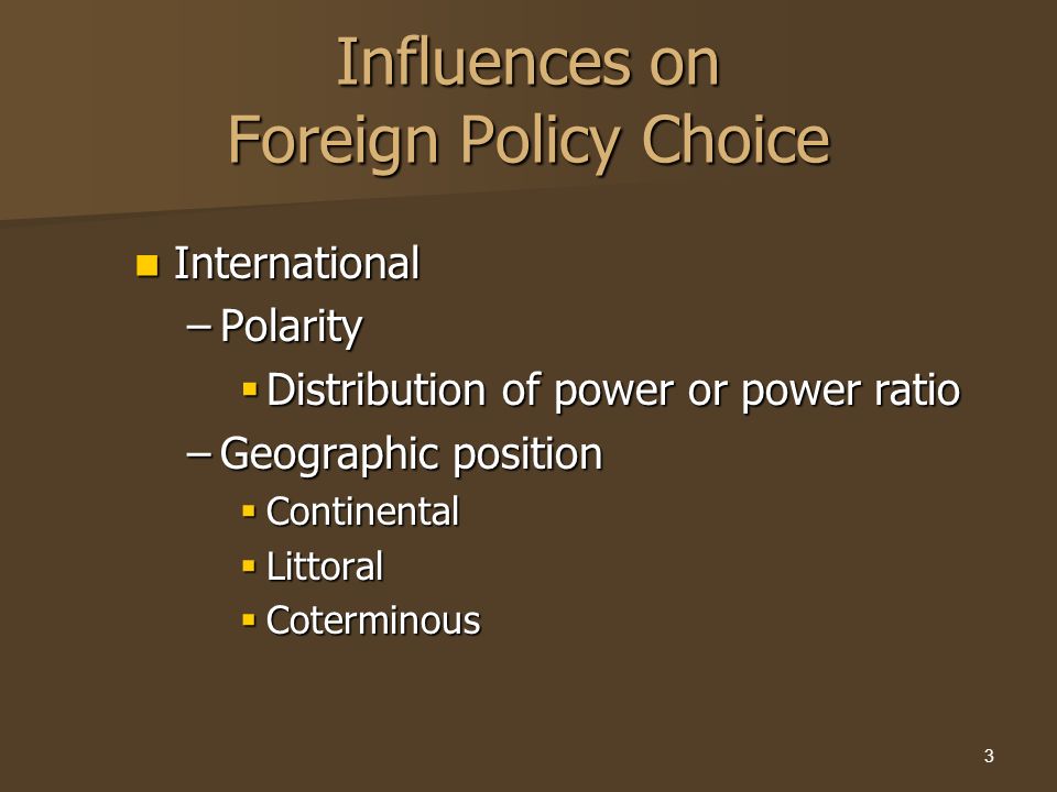 foreign policy models