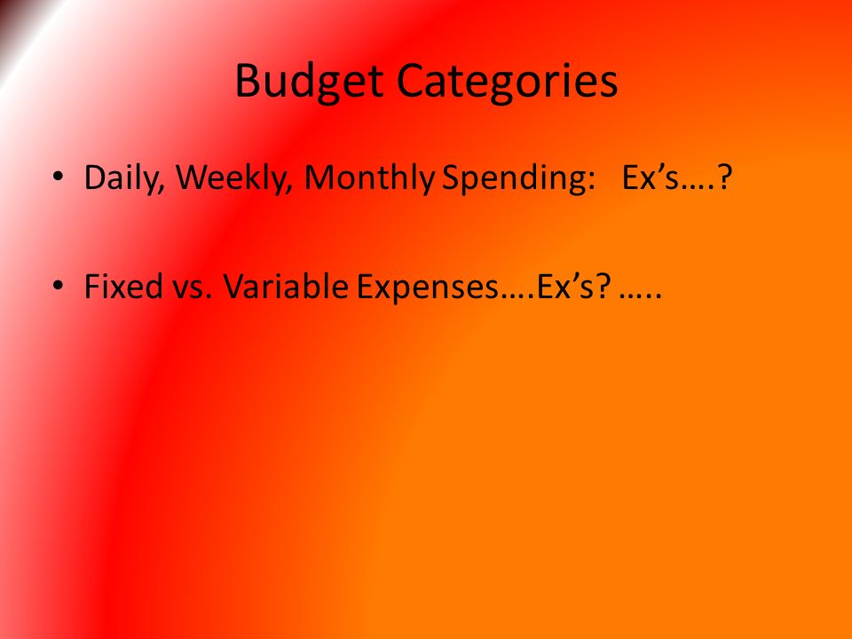 financial responsibility and money management personal budgeting