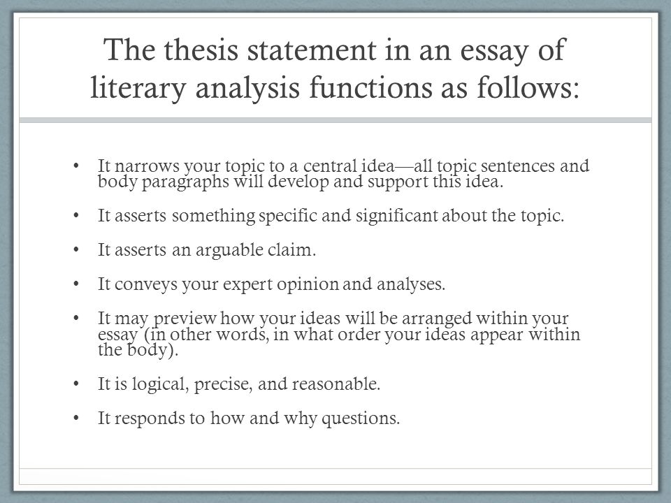 literature thesis pdf example thesis statements for poetry analysis