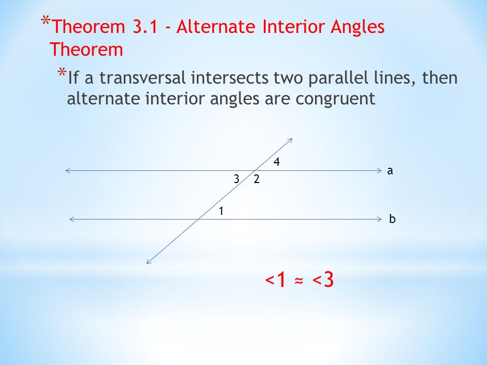 Objectives To Identify Angles Formed By Two Lines And A