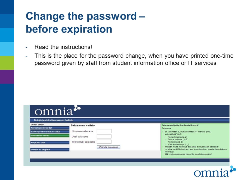 Introduction of IT services at Omnia Omnia IT-Services. - ppt download