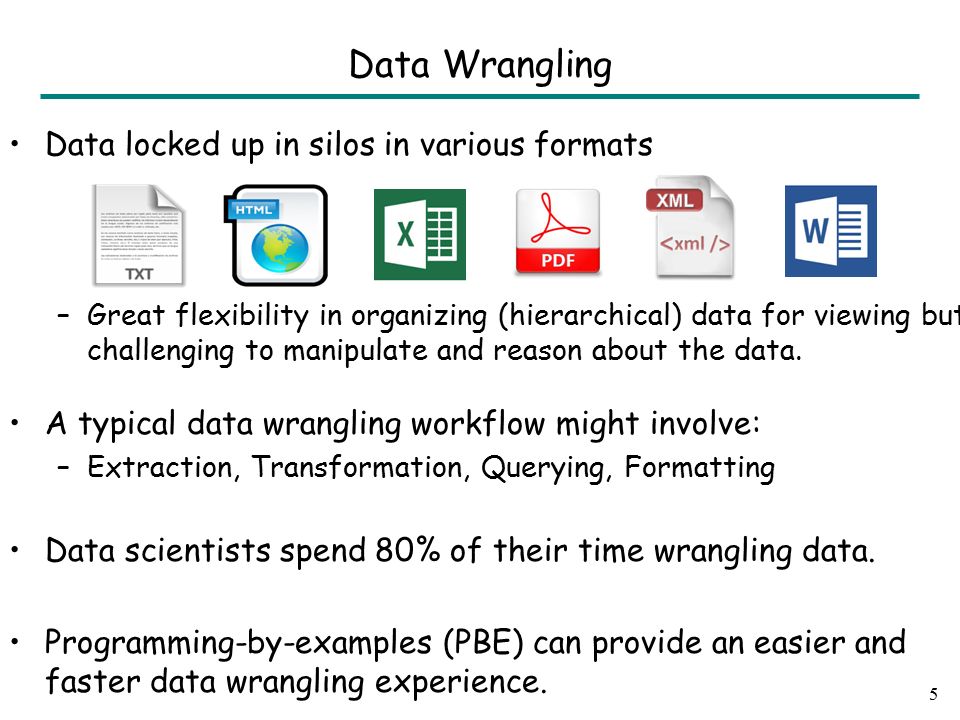 Programming by Examples applied to Data Wrangling Invited SYNT July 2015  Sumit Gulwani. - ppt download