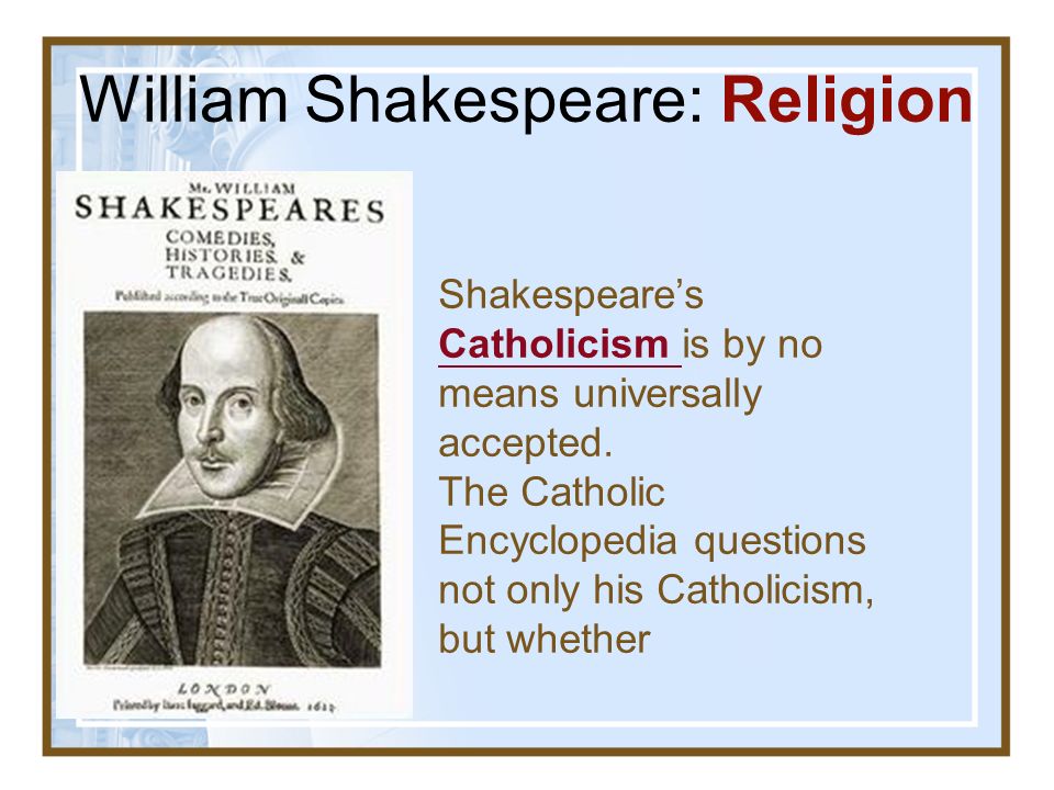 William Shakespeare , Thirsday 許綬南 (Pierre) - ppt download