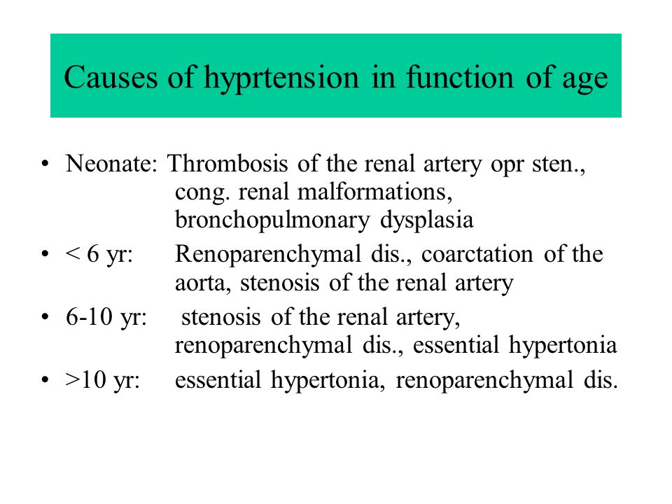 hemodinamikai hipertónia