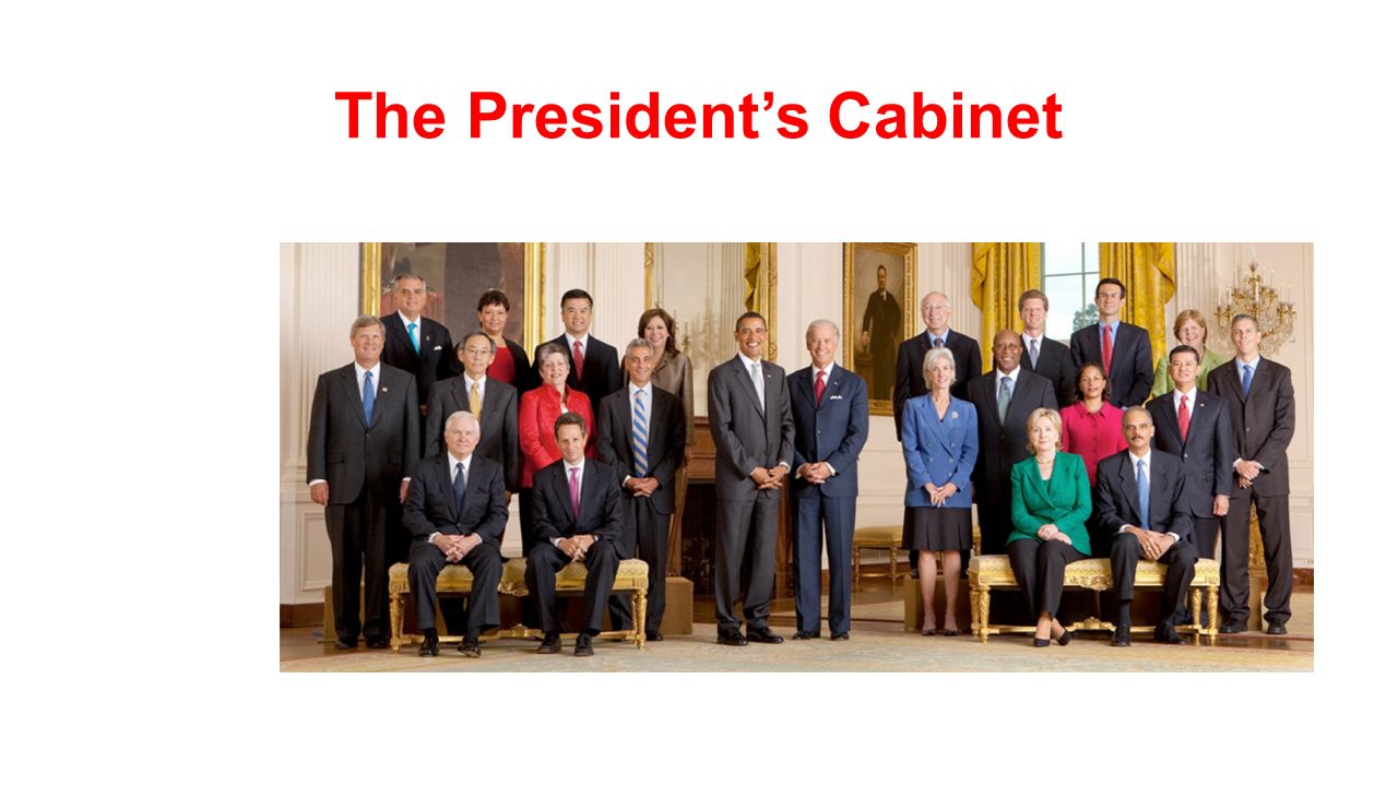 The President S Cabinet 1 There Are Cabinet Level Departments
