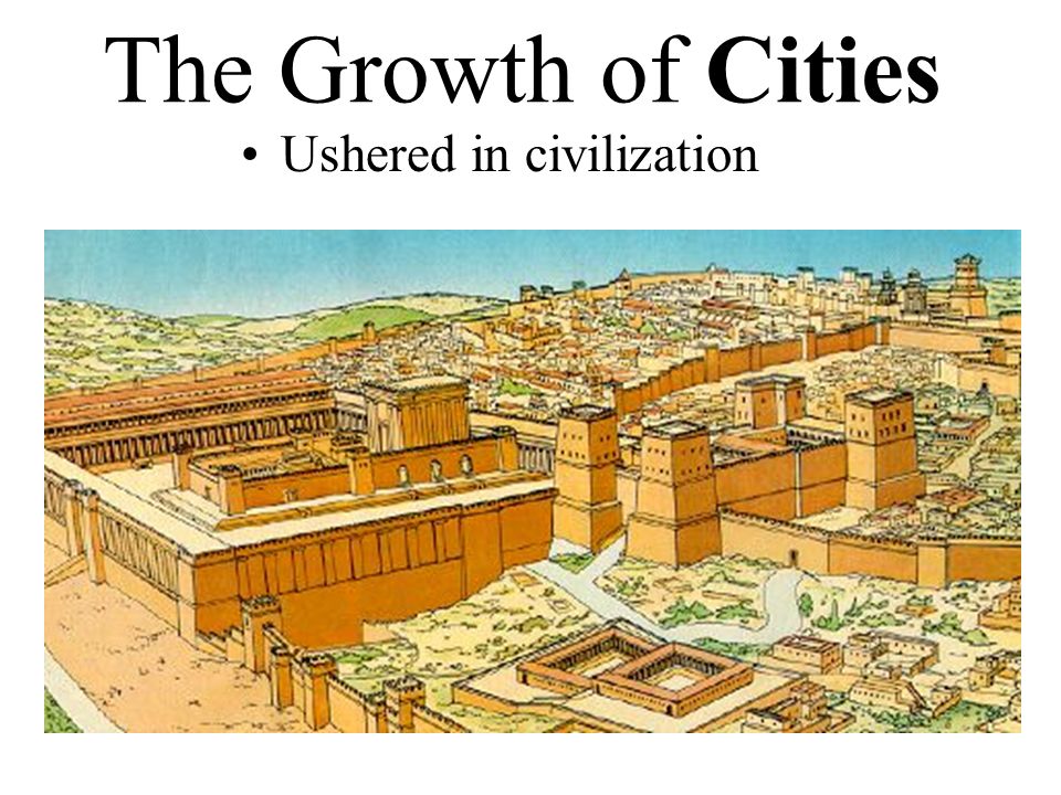 the growth of civilization