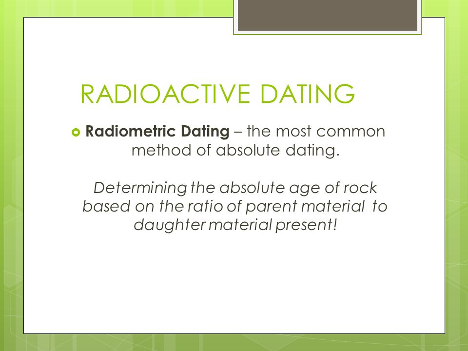 Radioactive dating problems worksheet
