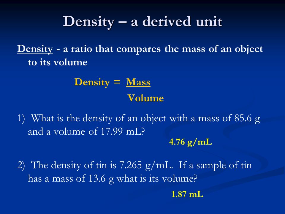 Unit 1: Nature of Chemistry Fundamental Quantitative Relationships and ...