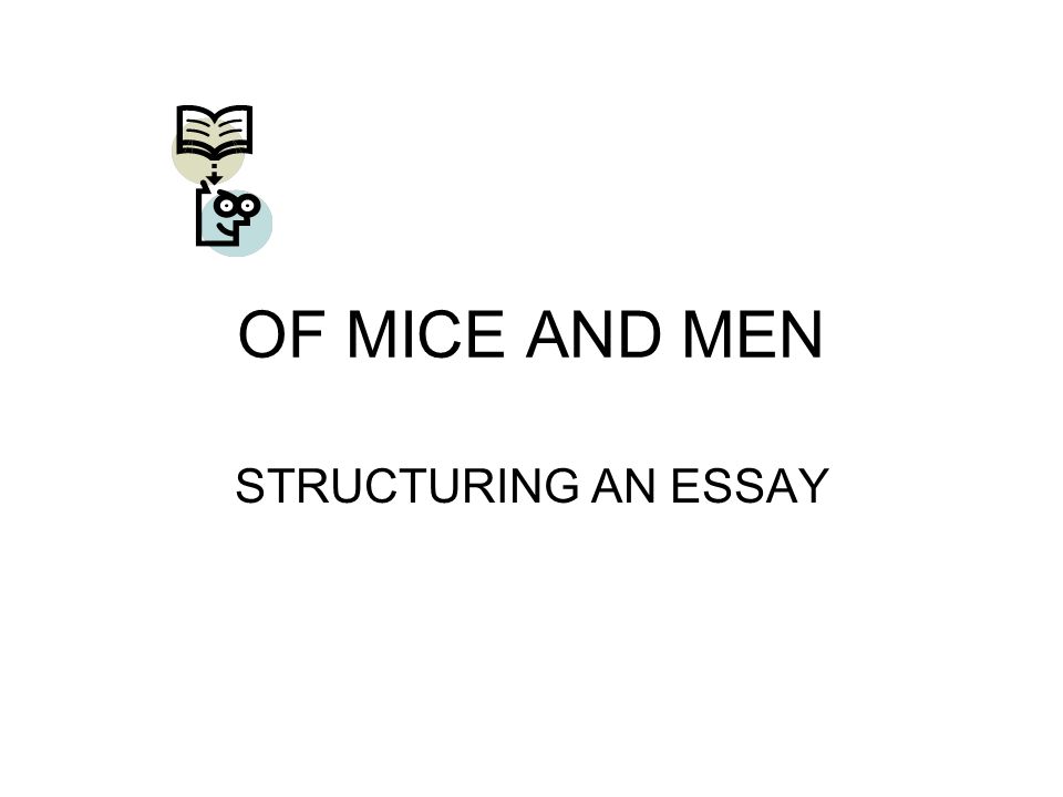 Good High School Essay Examples Of Mice And Men Structuring An Essay Science And Technology Essays also Essay About Healthy Food Of Mice And Men Structuring An Essay Essay Question Read The Essay High School Application Essay Examples