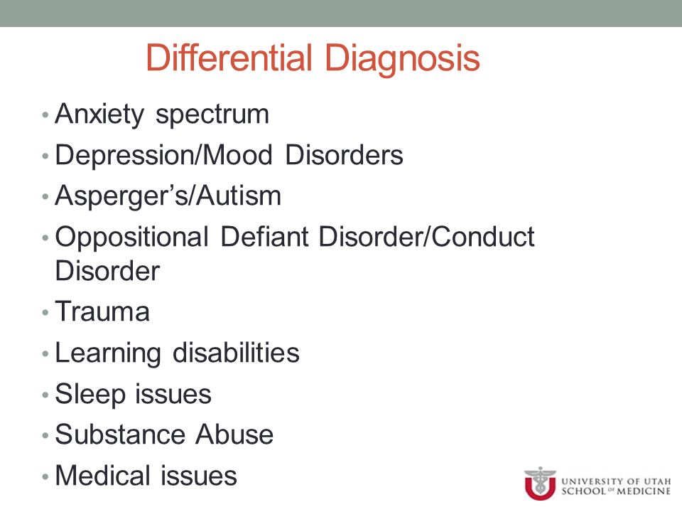 Teen Adhd Conduct Disorder Substance >> Differential Diagnosis Of Adhd Upiq Learning Collaborative November Teen Adhd Conduct Disorder Substance >> Differential Diagnosis Of Adhd Upiq Learning Collaborative November