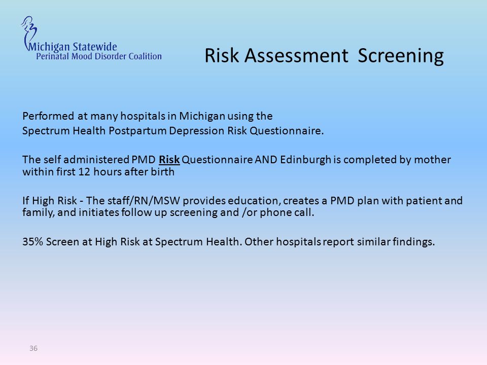 perinatal mood disorders michigan statewide pmd coalition 2 hour spectrum health birth plan