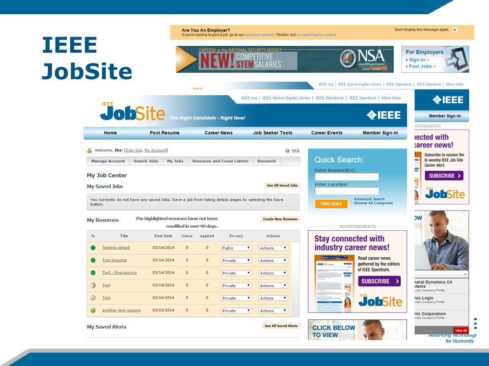 IEEE JobSite