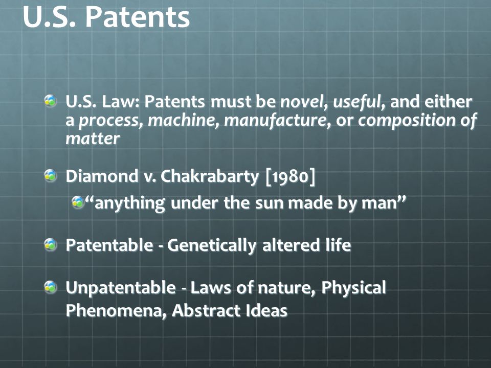 U.S. Patents U.S.