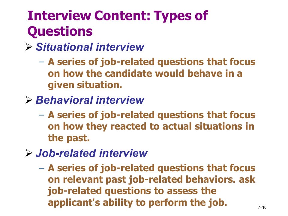 nader al qaryuti human resource management global edition 14e situational interviewing