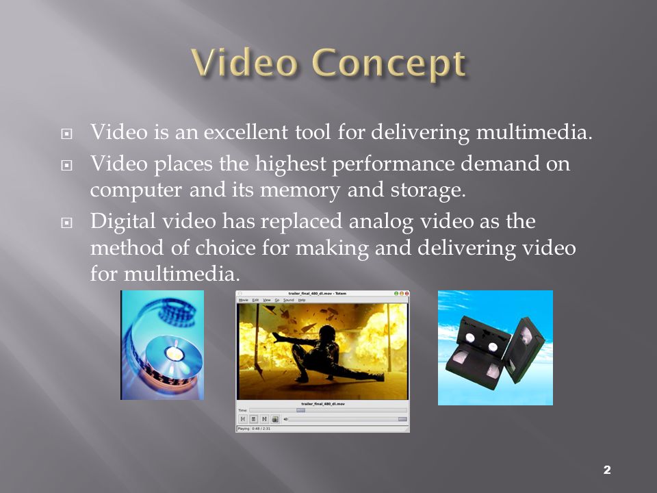 Video in multimedia online