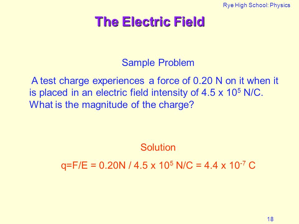 Chapter 22: Coulomb's Law and Electric Fields Part I Objectives To ...