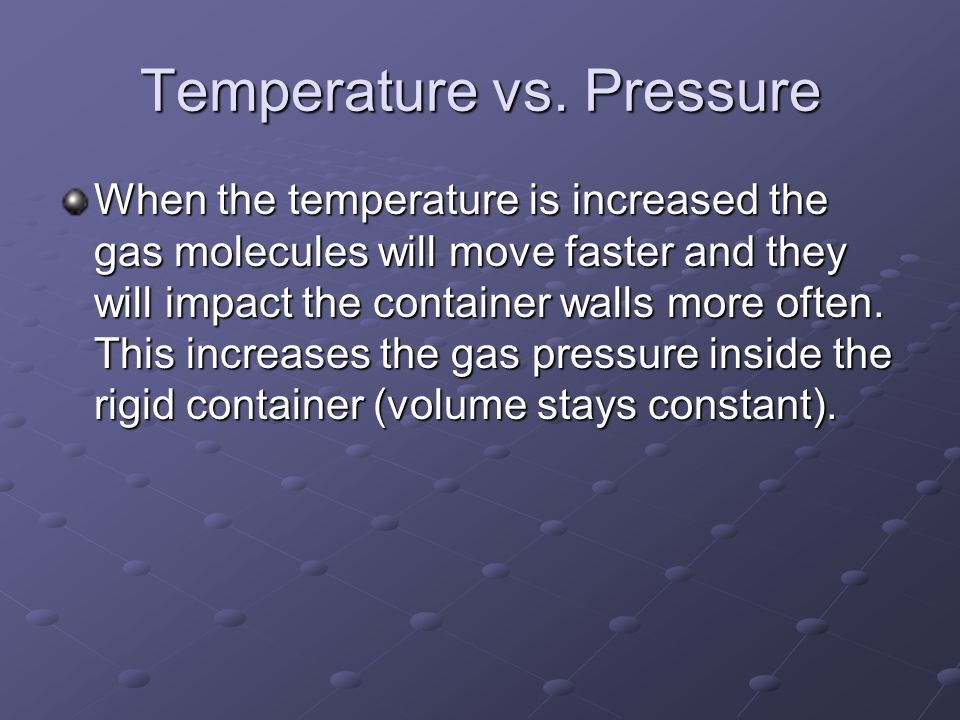 Temperature vs.