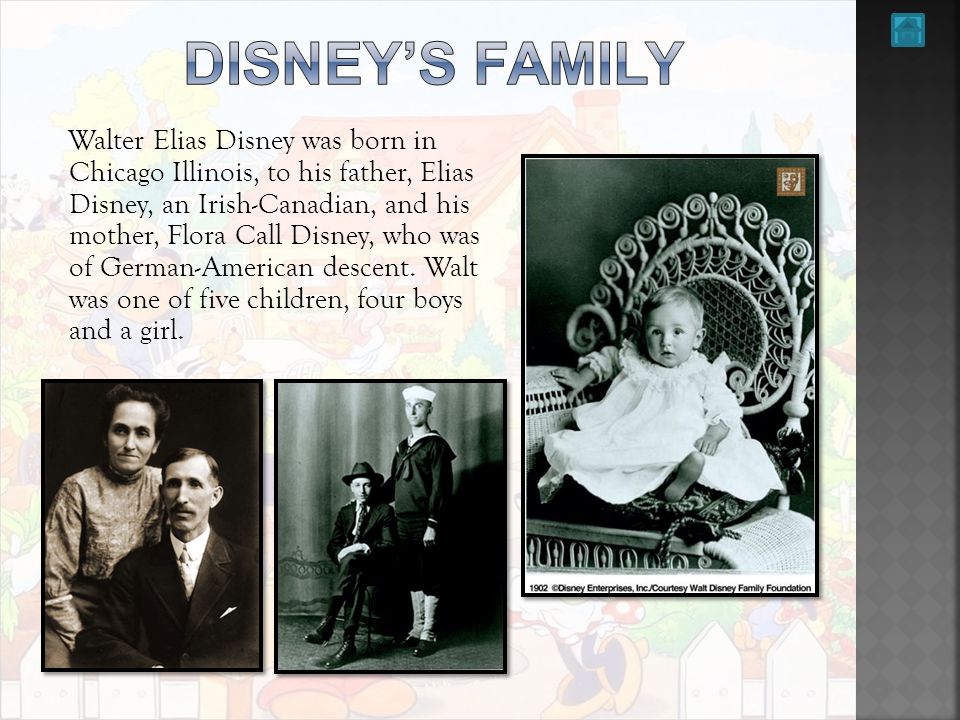 Walt Disney Biography Biography Disney S Family Disney S Family Childhood Childhood World War I World War I Beginnings Beginnings Hollywood Ppt Download