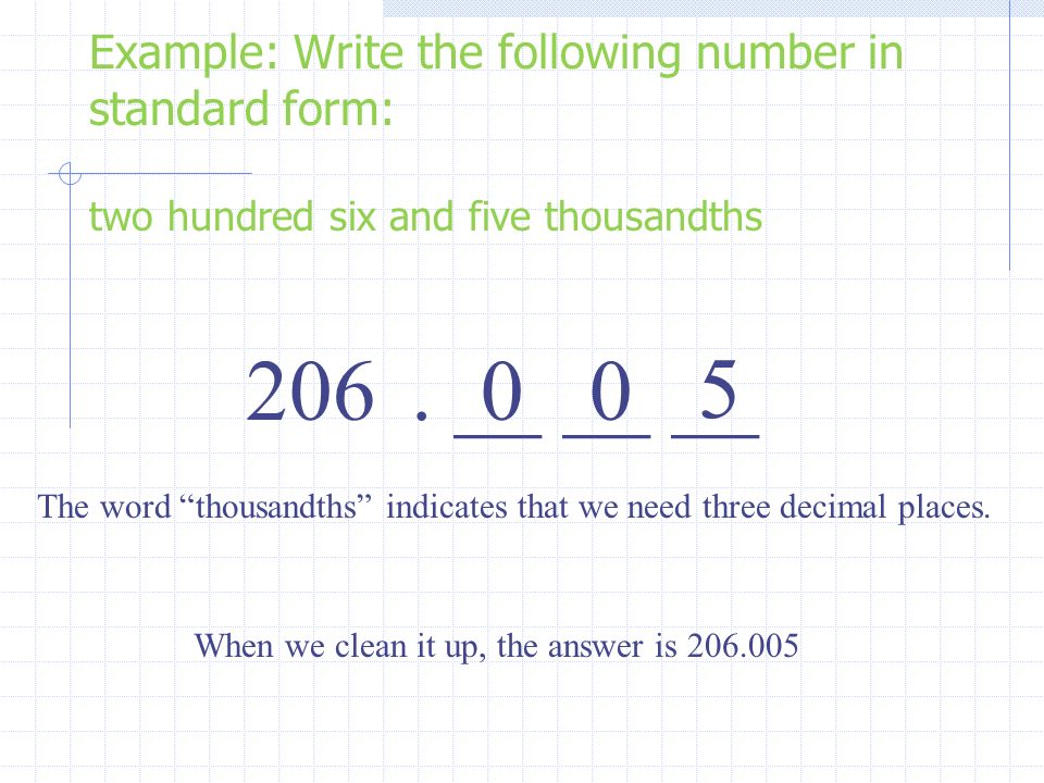 Decimals Reading Writing Decimals Tenthsones Decimal 1 Lets Take A Look At The Places And The Values Of Decimals 1 Tens 10 Hundredths Thousandths Ppt Download