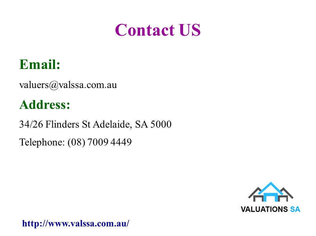 Contact US   Address: 34/26 Flinders St Adelaide, SA 5000 Telephone: (08)