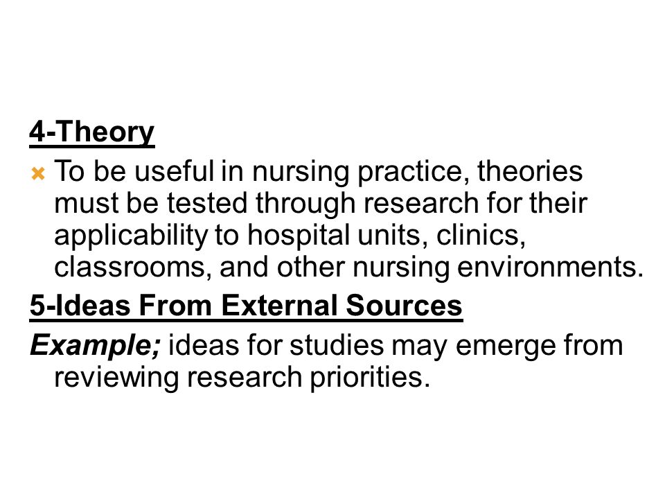 nursing research studies topics
