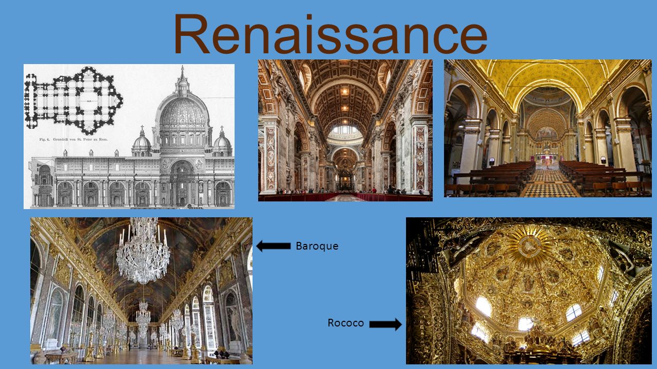 Renaissance Baroque Rococo