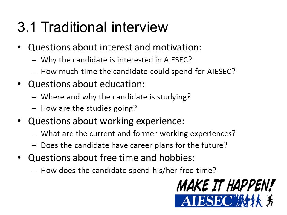 how to interview supplement read me first this is a copy of a traditional interview questions