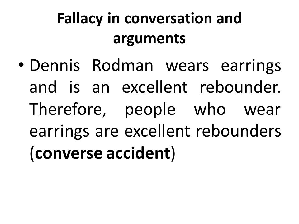 FALLACY. FOCUS OF THE STUDY Meaning and Definition of Fallacy Groups of  Fallacy Classifications of Informal Fallacy Application and identification  of. - ppt download