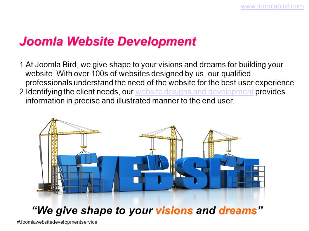 Joomla Website Development 1.