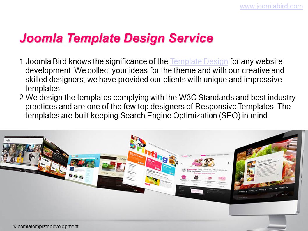 Joomla Template Design Service 1.