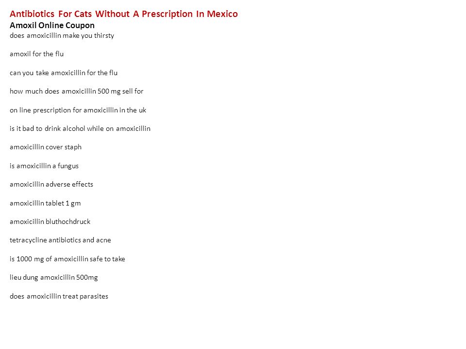 antibiotics for cats without a prescription in mexico amoxil online make prescription