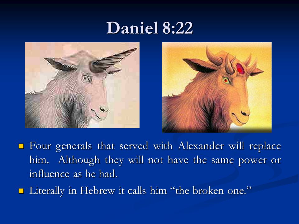 Session 19 The Book Of Daniel Reading Daniel 8 1 12 Daniel 8 1 12 The Vision Of The Ram The Goat The Vision Of The Ram The Goat Ppt Download