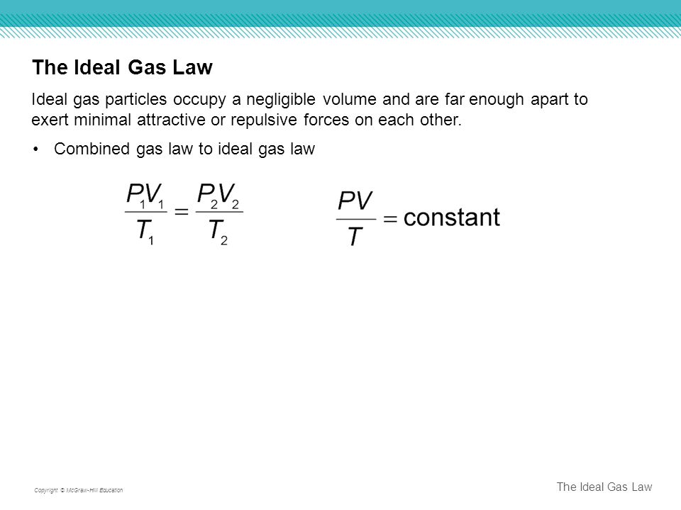 The Ideal Gas Law Relates The Number Of Particles To Pressure Temperature And Volume Section 2 The Ideal Gas Law K What I Know W What I Want To Find Ppt Download
