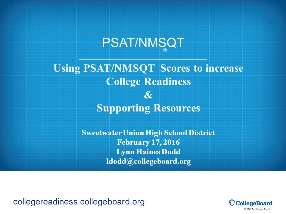 2015 the college board