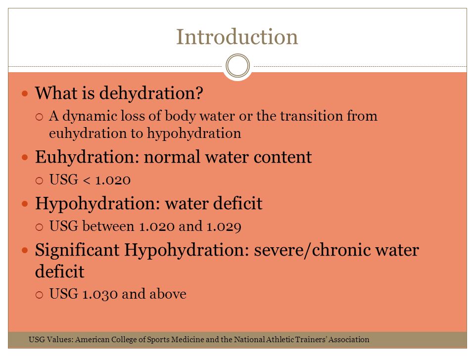 LAUREN MINOR AND DR. HAMILTON APRIL 14,2012 Assessment of the Relationship  between Pre- practice Hydration Status and Hydration Education in High  School, - ppt download