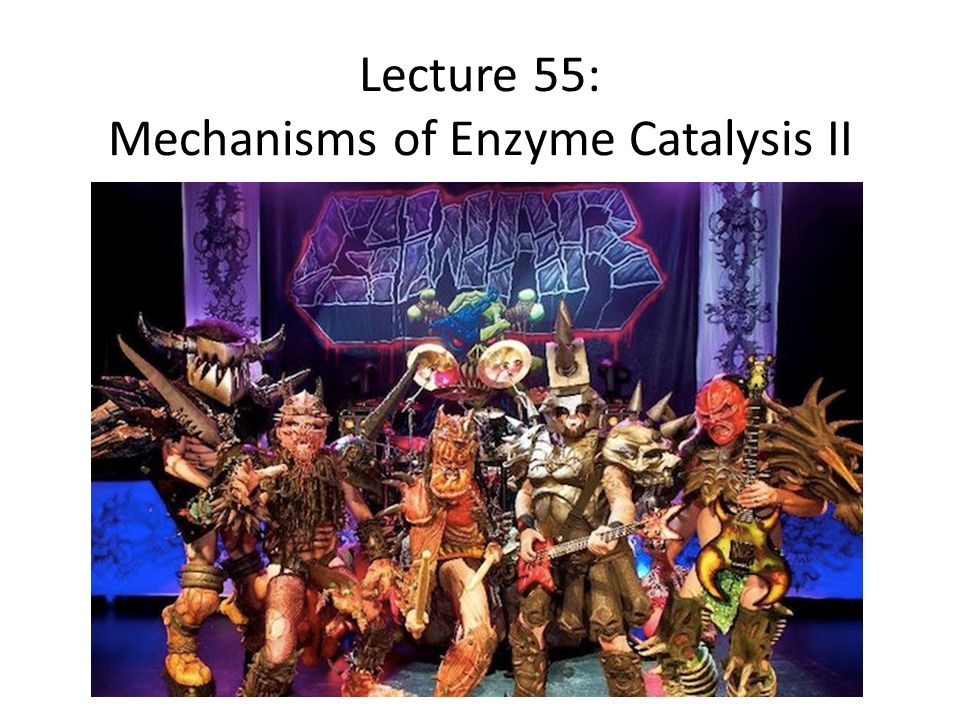 Lecture 55: Mechanisms of Enzyme Catalysis II