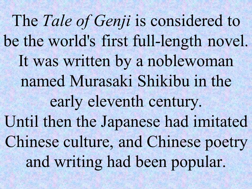 tale of genji definition
