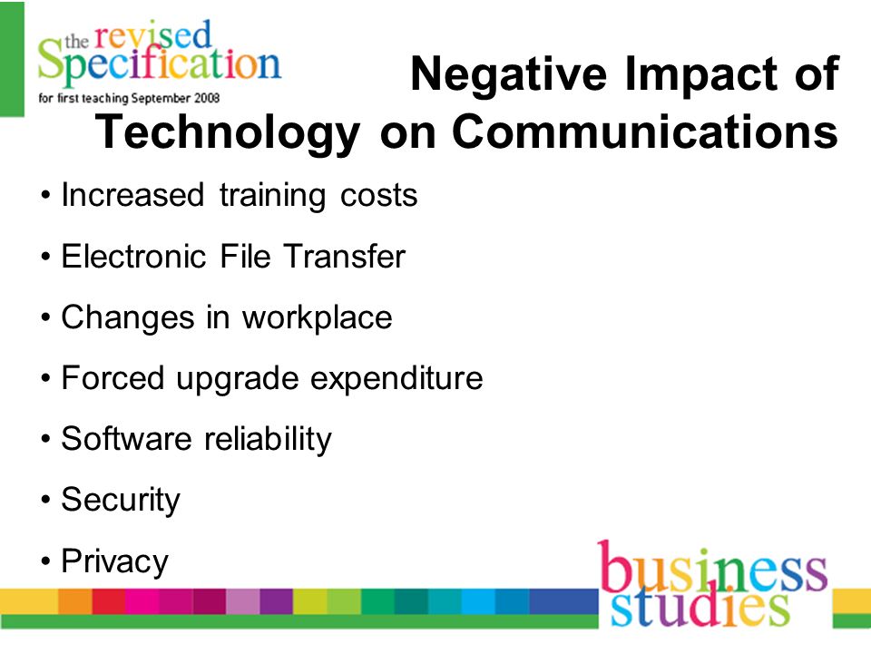 problems with electronic communication positive and negative effects of communication