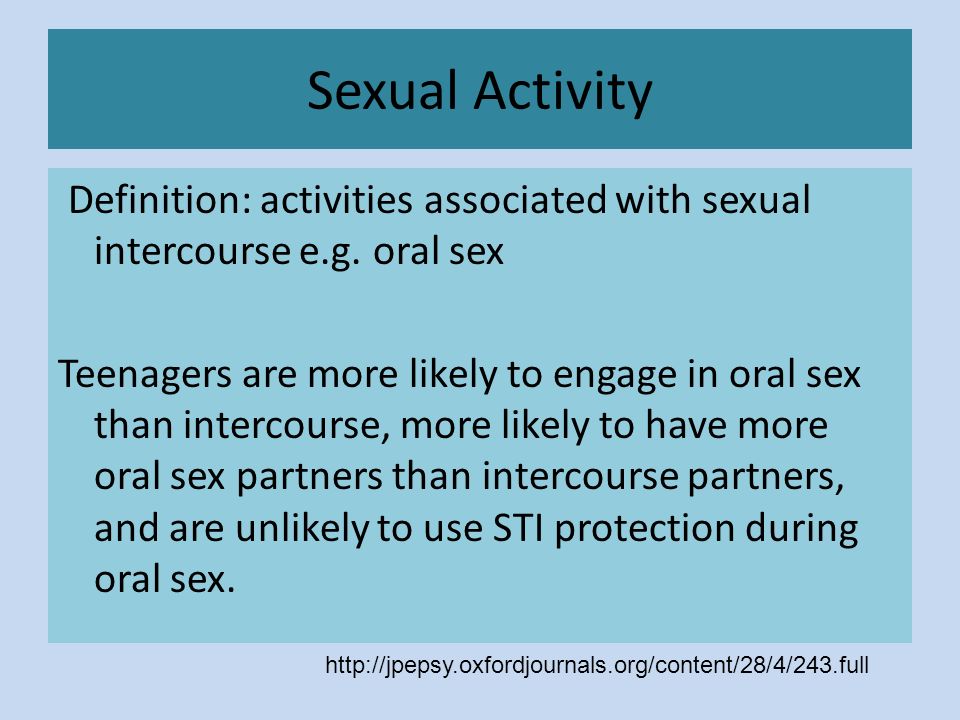 Diefinition Of Oral Sex