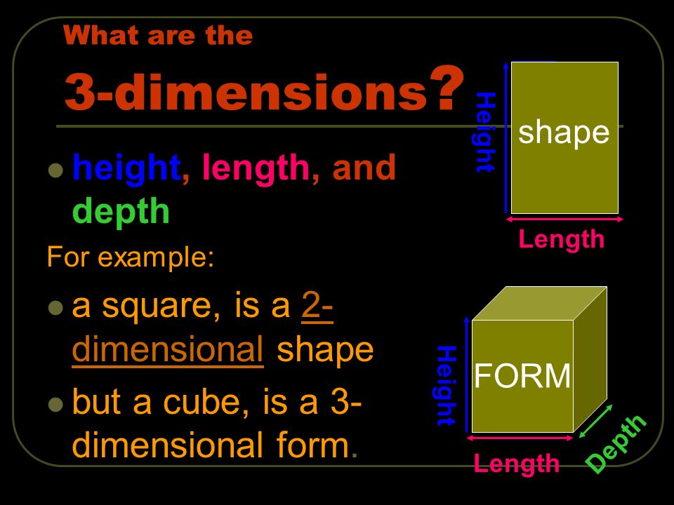 Form Vocabulary Types: Geometric Organic Forms have: 3-dimensions Body  Volume Height Width/length depth Sculpture has Form In-the-round Structure  Armature. - ppt download
