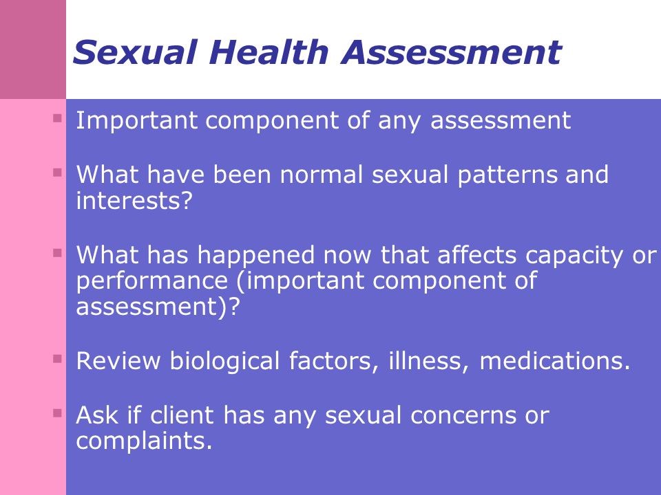 Sexual Behavior And Older Adults University of Texas at Arlington